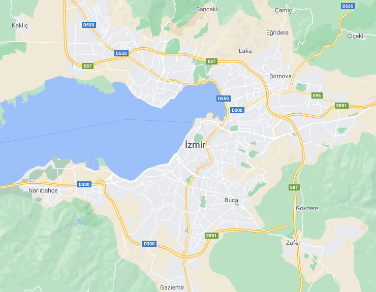 Trabzon Karadeniz Teknik Ünivetsitesine Yakın Oteller Haritası